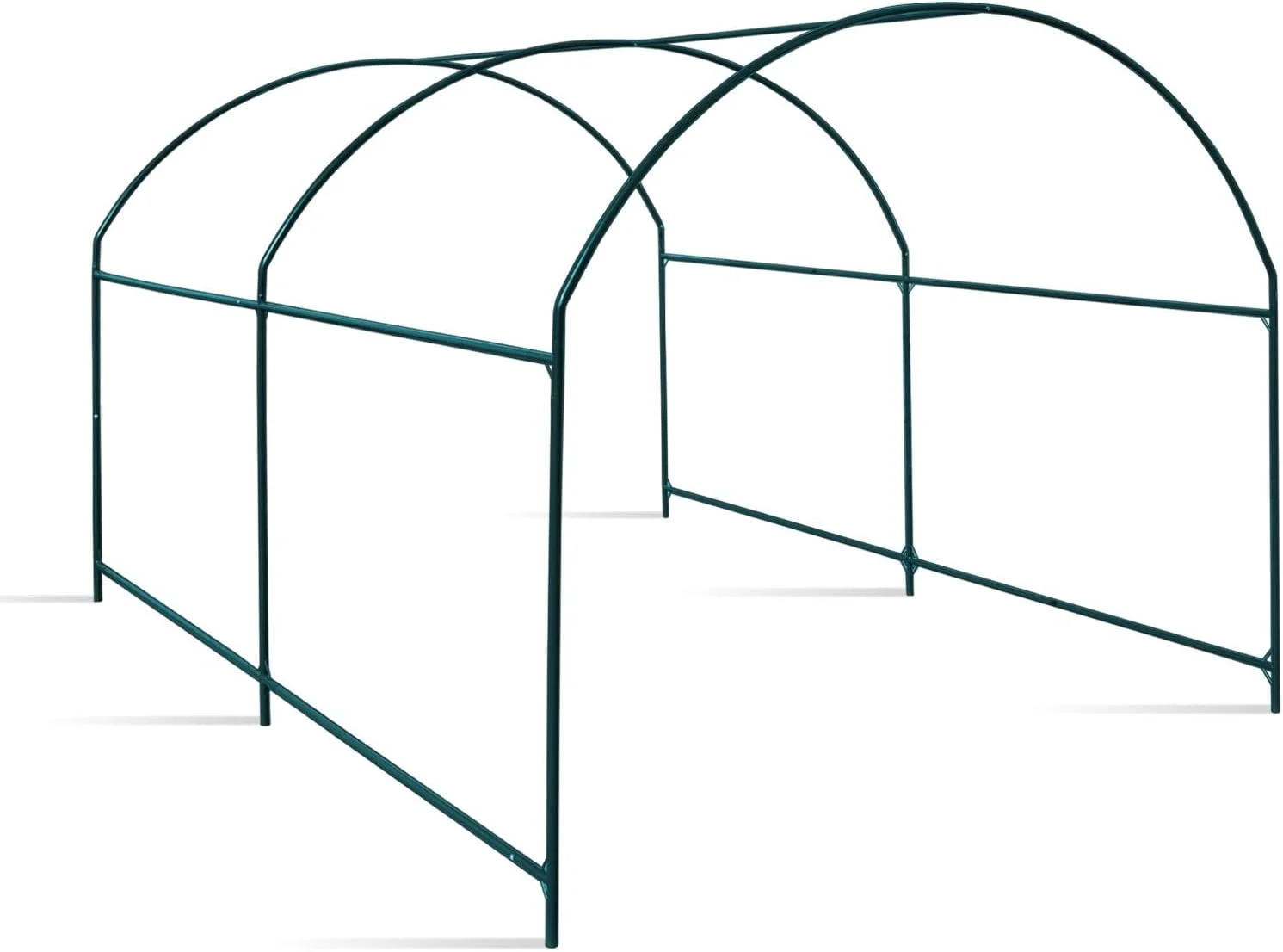 YardGrow Large Garden Support Arch Frame Climbing Plant Arch Arbor for Various Climbing Plant Roses Vines Birthday Wedding Party Decoration Pergola Frame (6.5 x 7 x 7.2ft)