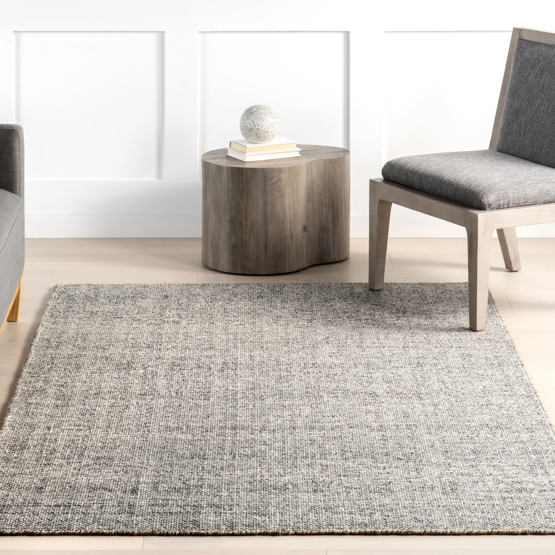 nuLOOM Katniss Coastal Transitional Area Rug, 8' 6" x 11' 6", Katniss Charcoal