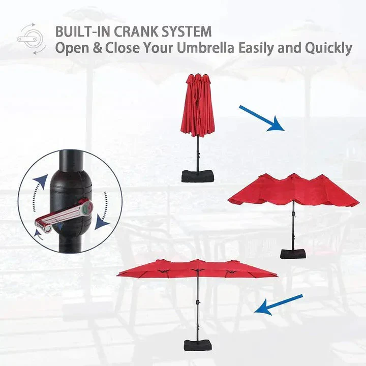8-piece patio dining set with parasol, garden furniture set with 6 swivel dining chairs with mesh covers