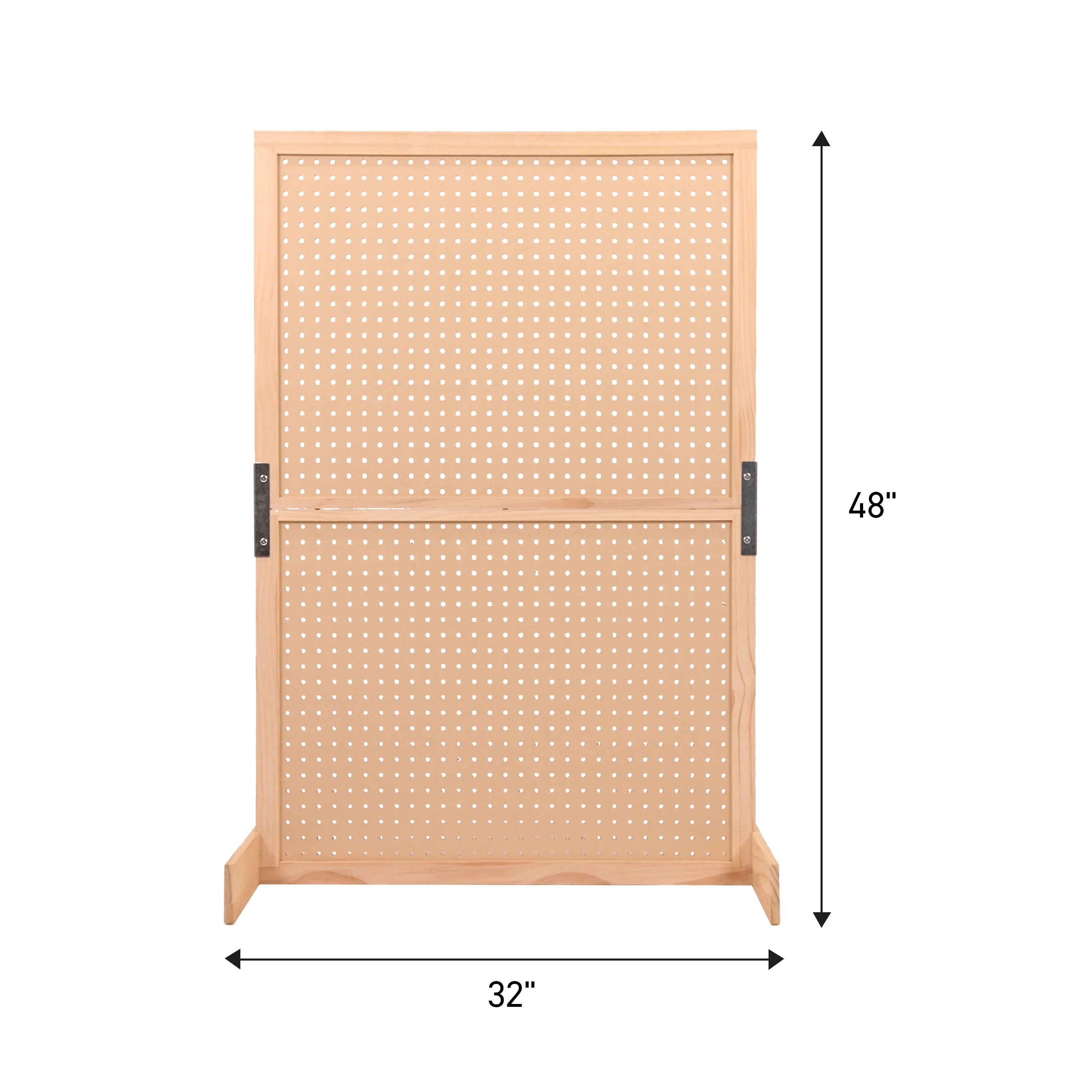 SSWBasics Peg Board Display Stand for Jewelry and Accessories – 32″ W x 48″H – Standing