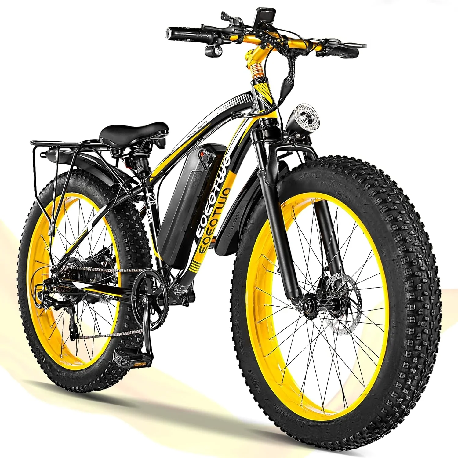 Electric Bike for Adults,1500W Peak Motor E Bikes, 26″ Fat Tire Electric Mountain Bike