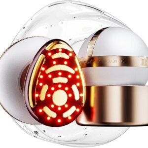 INIA SPHERA Upgraded 8-in-1 Microcurrent Facial Device for Face & Neck Red Light