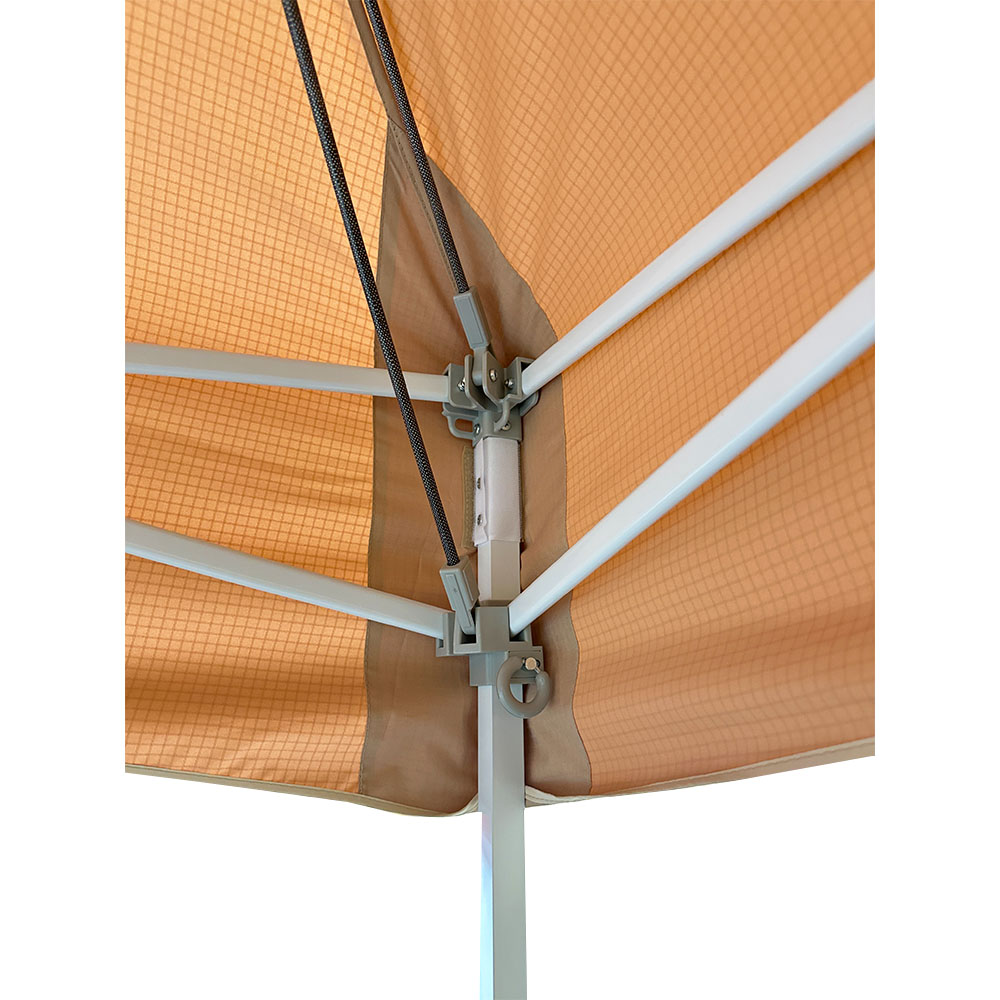 Garden Winds Custom Fit Replacement Canopy Top Cover Compatible with The E-Z Up Dome, Base 10' X 10', Canopy Top 8' X 8' Slant Leg - Upgraded Performance RIPLOCK 350 Fabric