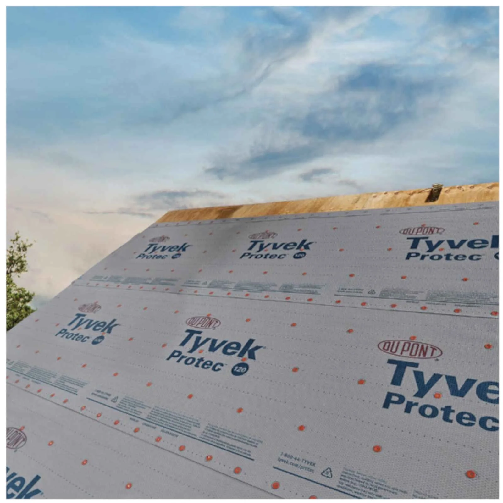 DuPont Tyvek Protec 120 Roof Underlayment 4' x 250' - 1 Roll