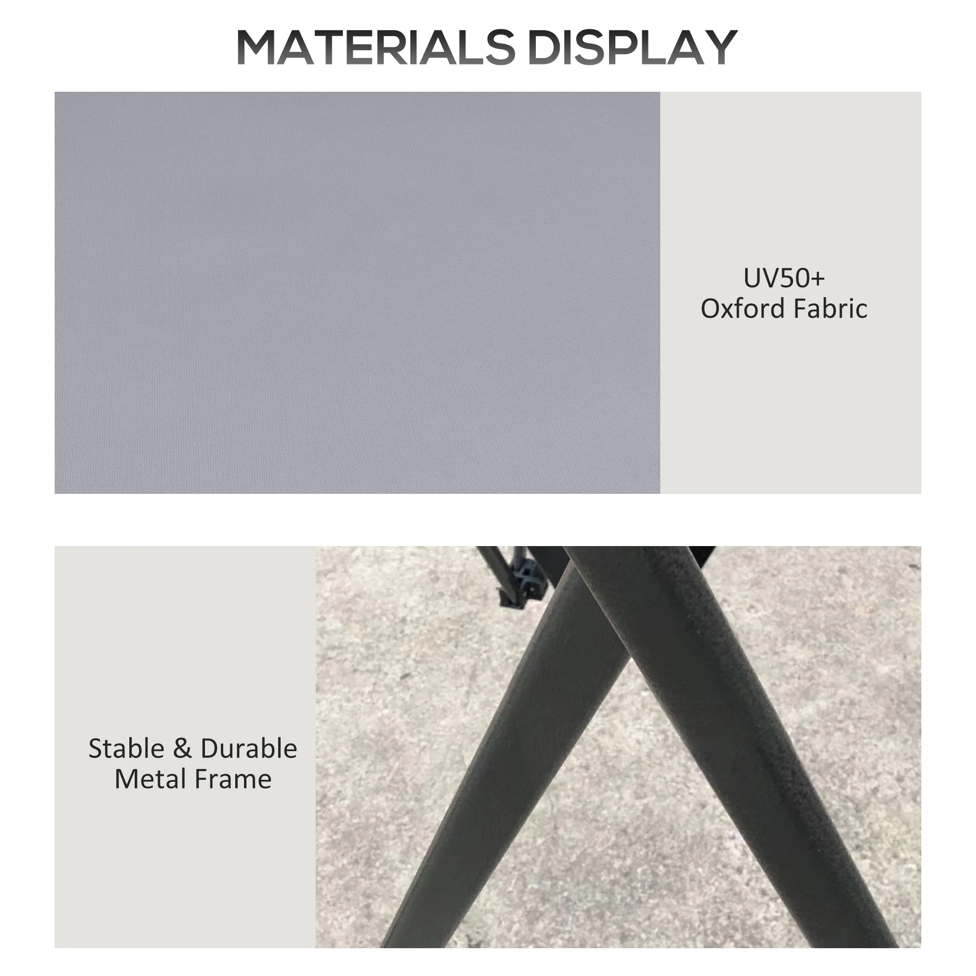 Outsunny 13ft x 13ft Beige Pop Up Outdoor Canopy, UV Resistant