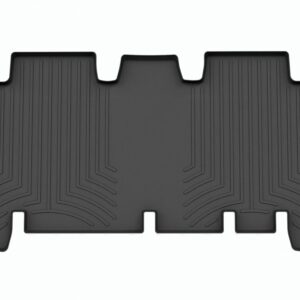 WeatherTech Custom Fit FloorLiners compatible with 2021-2024 Tesla Model X - 2nd Row, Black