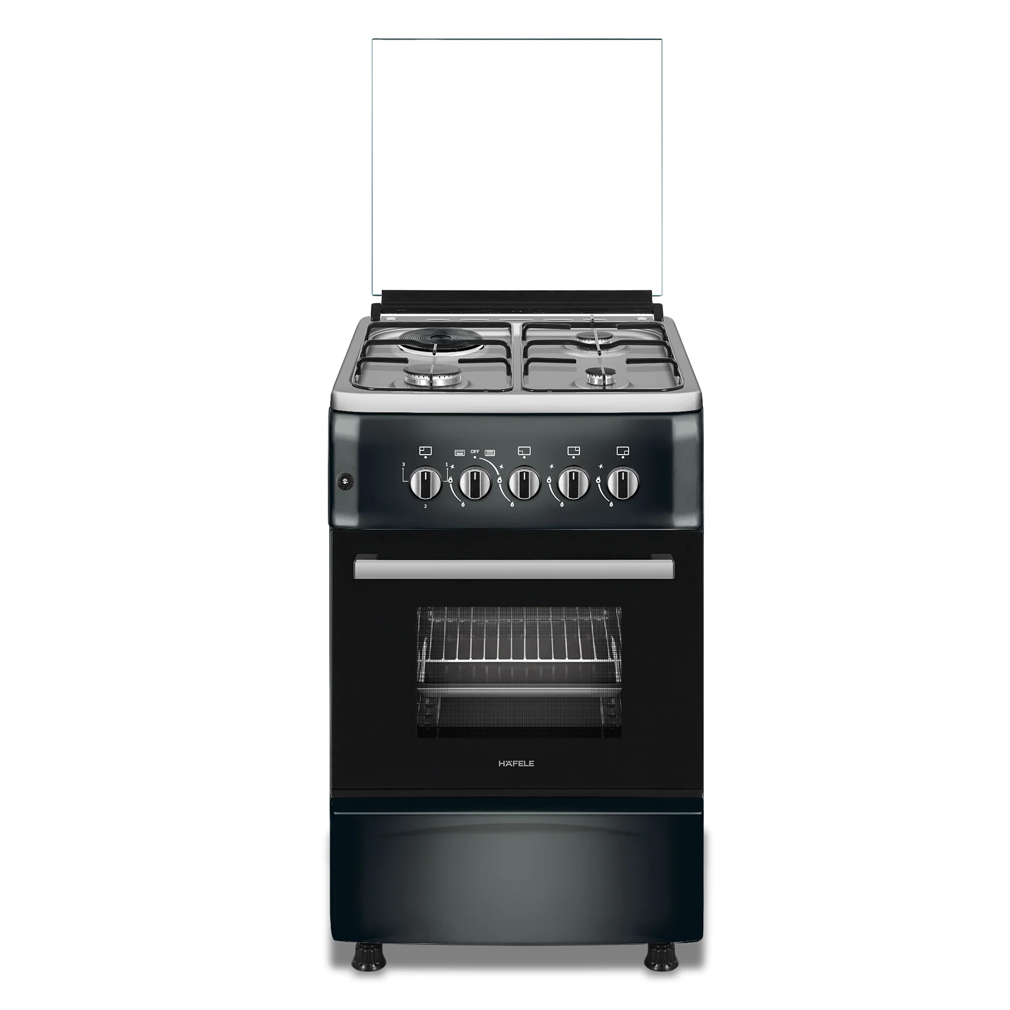 Range with Flexible Cooking Options Configuration D