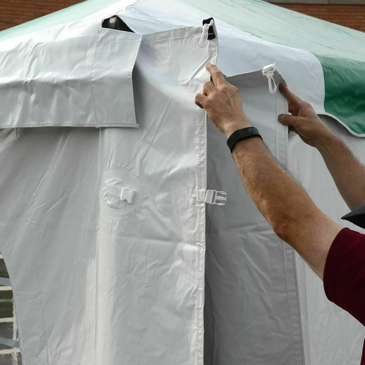 Party and Canopy Tent Premium Blockout Sidewall Kit, 30' x 30'