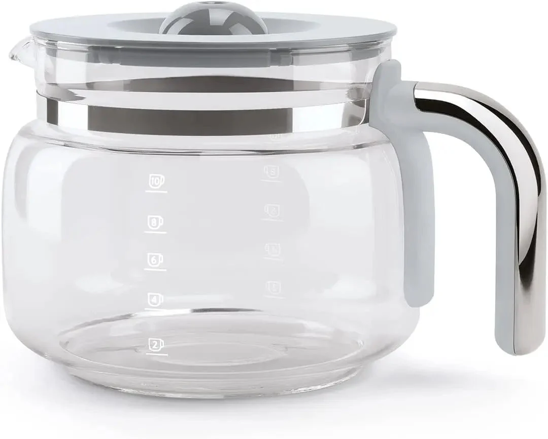 Smeg 50's Retro Style Aesthetic Drip Filter Coffee Machine, 10 cups, Pastel Green