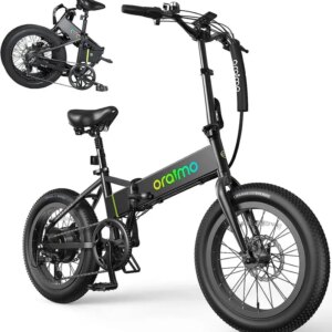 Oraimo Electric Bike, 750W-1000W Motor, 45-Mile Range, 557Wh Hidden Battery, 7-Speed Gear System