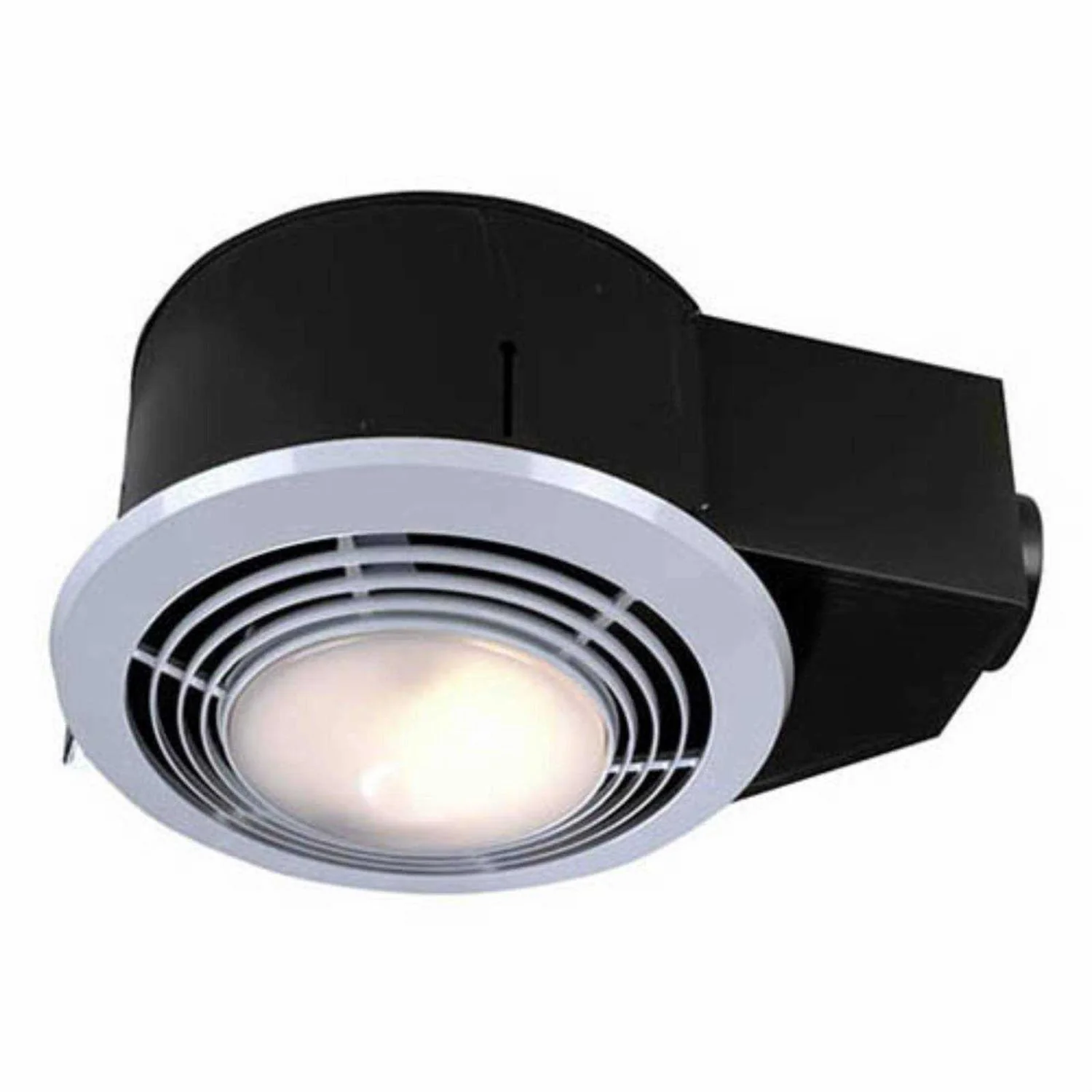 Nutone Bathroom Exhaust Fan With 110 CFM, 1500W Heater And 100W Light – QT9093WH