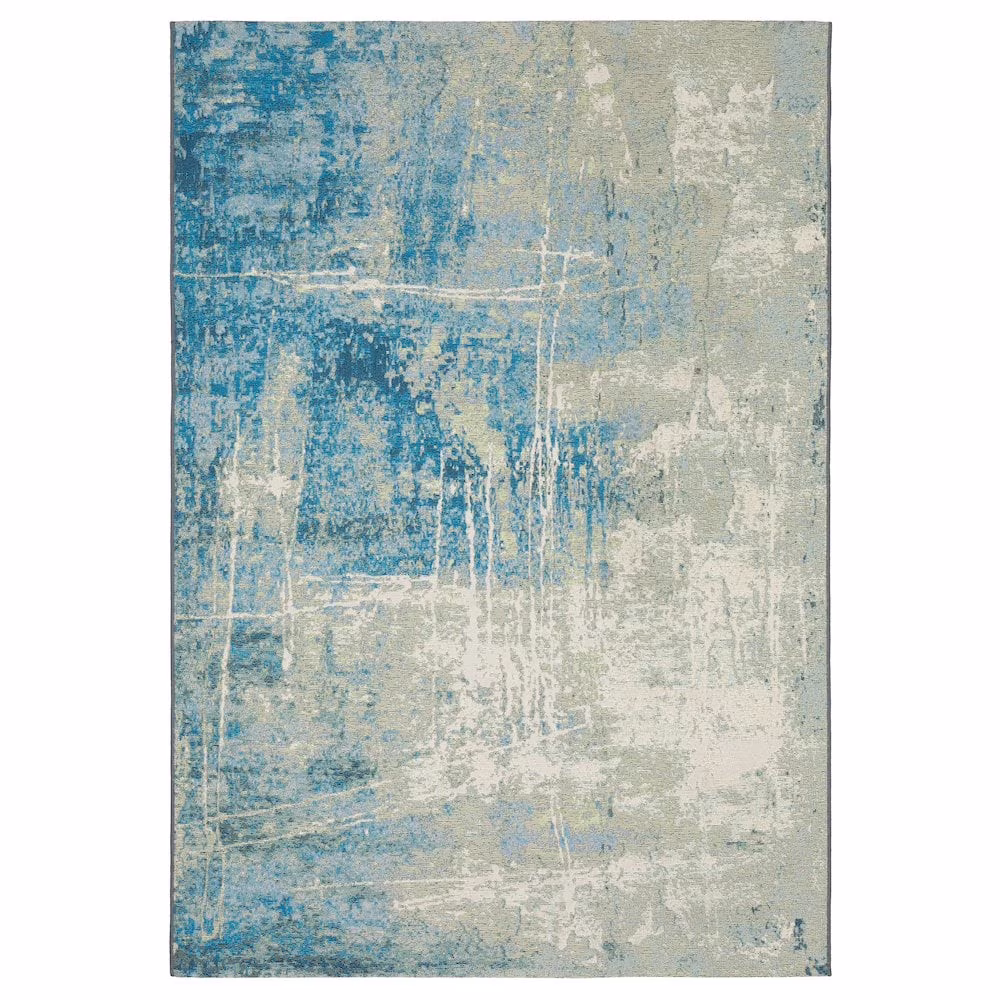Oriental Weavers Naples Area Rug 359XI Outdoor Beige Abstract 9’10” X 12’10” Rectangle