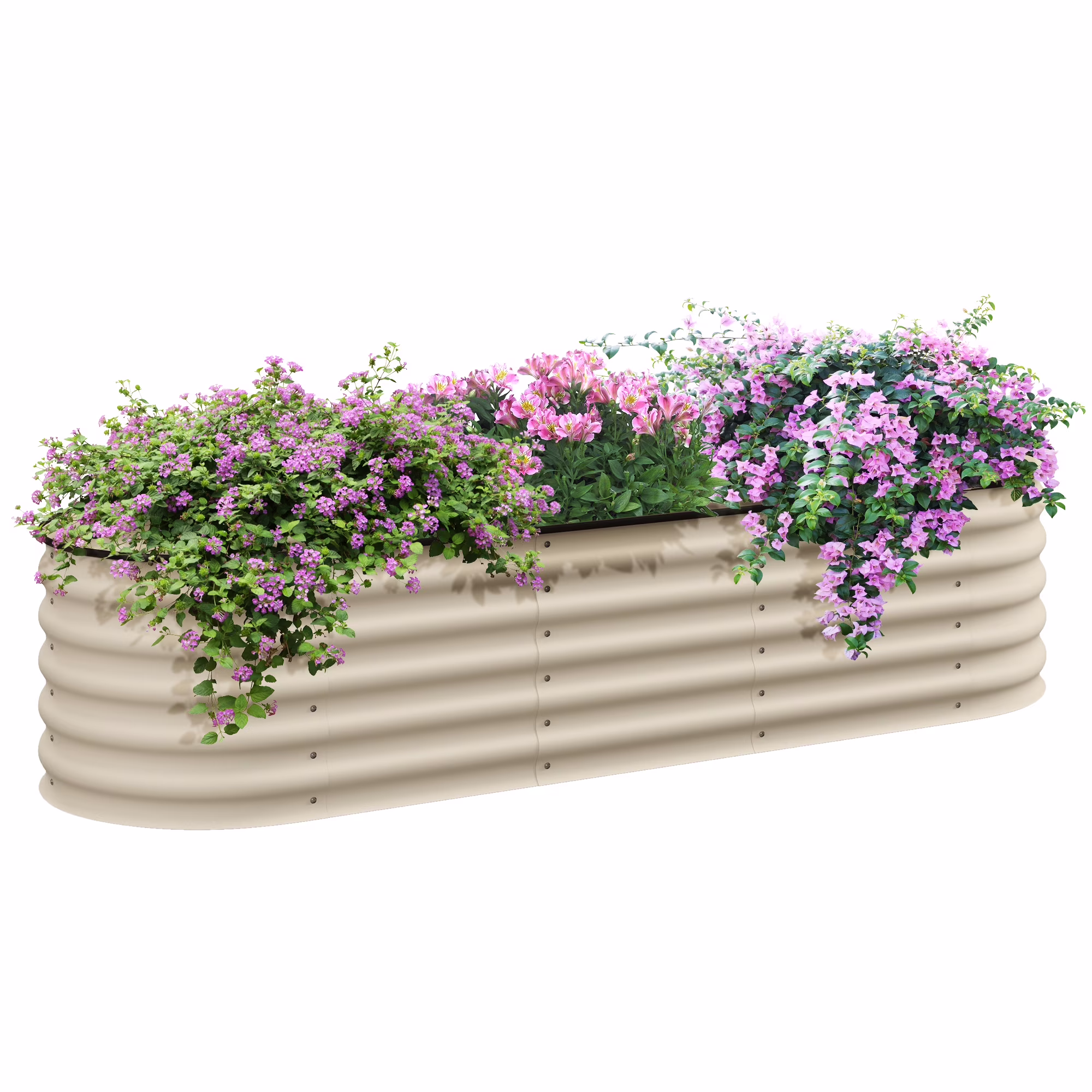 DUOSONG Outsunny Raised Garden Bed, 47" X 22" X 33", Elevated Wooden Planter Box W/ Lockable Wheels, Storage Shelf, And Bed Liner For Backyard, Patio, Natural Natural Wood Garden & Outdoor Garden