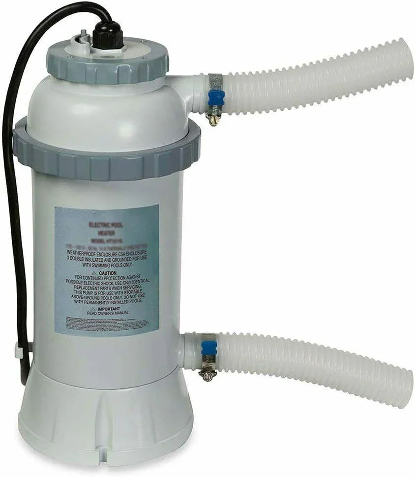 Intex 28684 Electric Pool Heater, 3000W, for Above Ground Pools up to 179 7/8in, Auto Shut-off