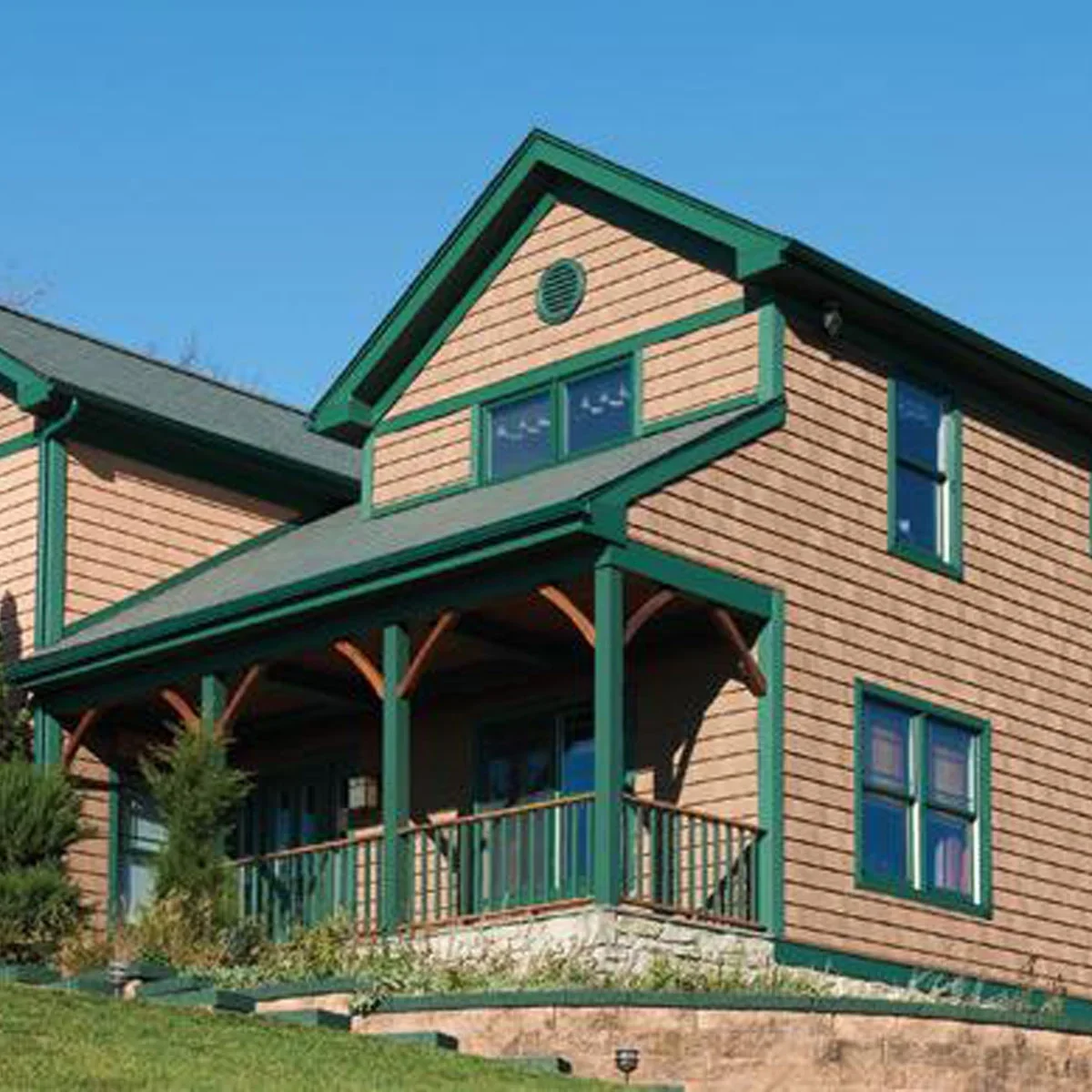 The Foundry Vinyl Perfection Shingles, 7in W X 60 3/4 L, 34 Panels/Carton, 100 Sq Feet, Shadow – 008