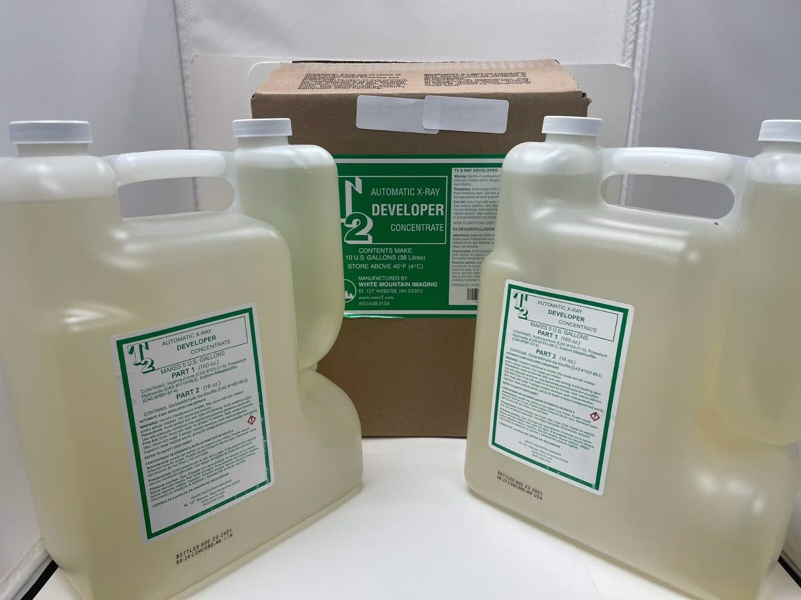 T-2 X-Ray Developer Concentrate – 10 Gallon – MIX-4010D – 1 Case