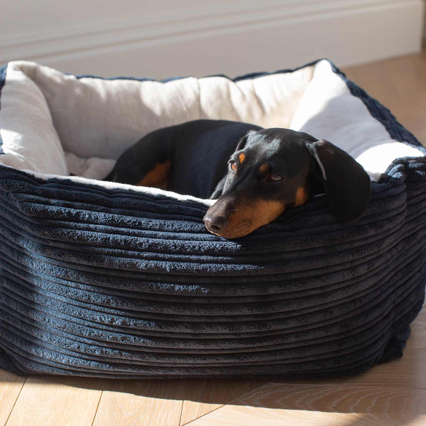 Box Bed For Dogs in Essentials Plush