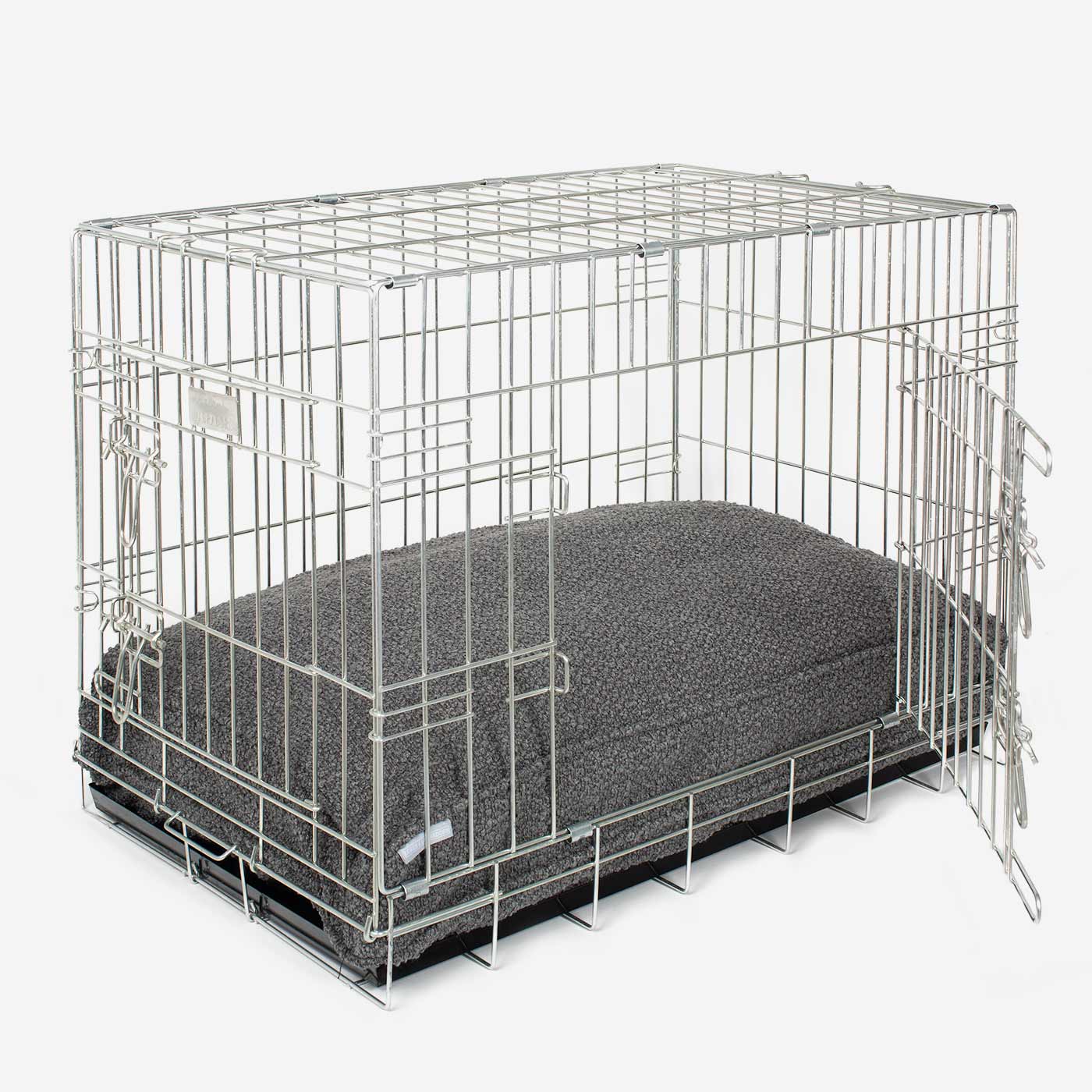Dog Cushion in Granite Bouclé