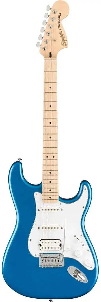 Squier By Fender Affinity Series Stratocaster HSS Pack – Lake Placid Blue, Maple Fingerboard