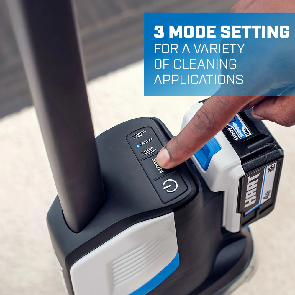 20-Volt High Capacity Cordless Stick Vacuum (Battery Not Included)