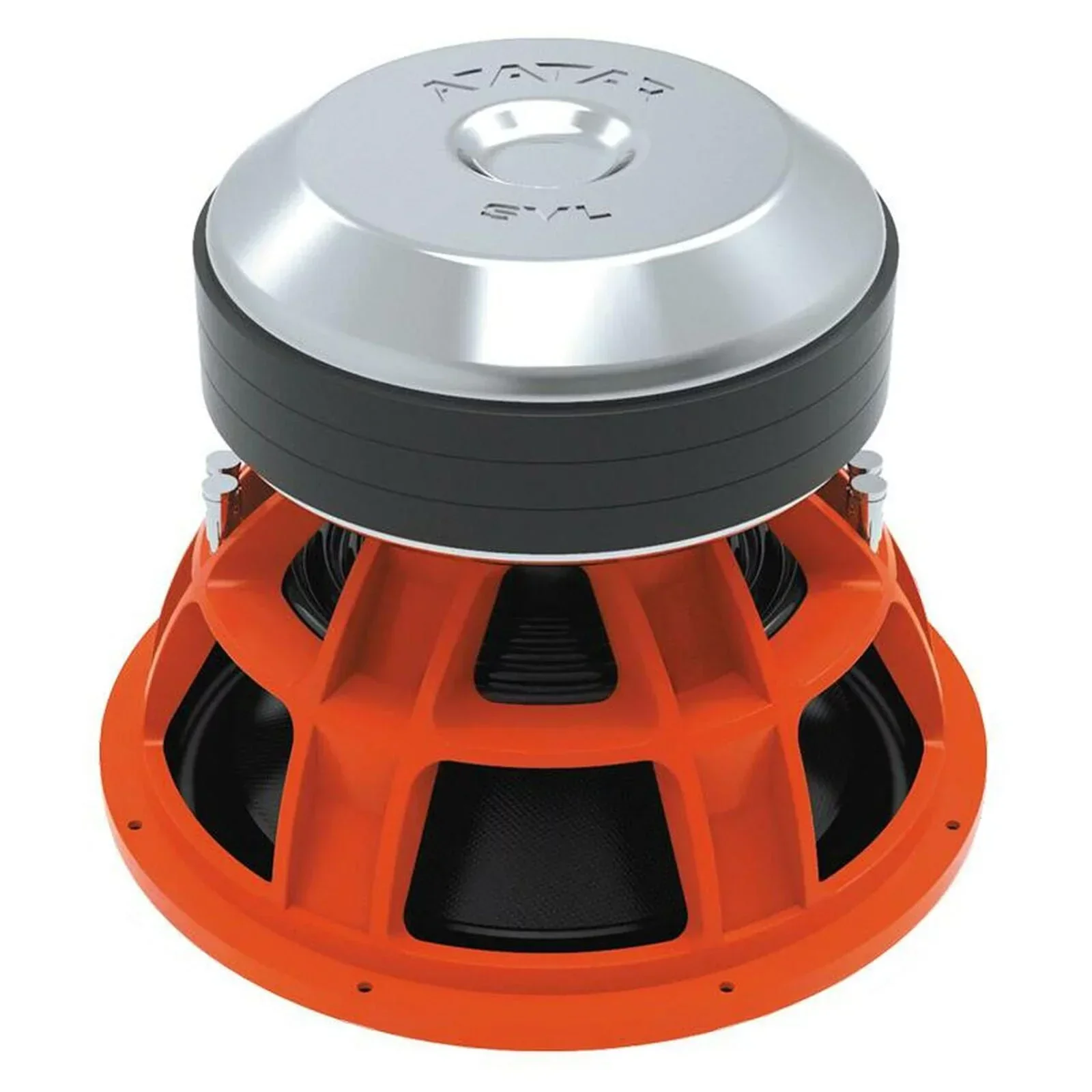 Avatar Car Audio Orange 15 in Bass Subwoofer 1-Ohm 7599 Watts Peak – SVL-1547-D1