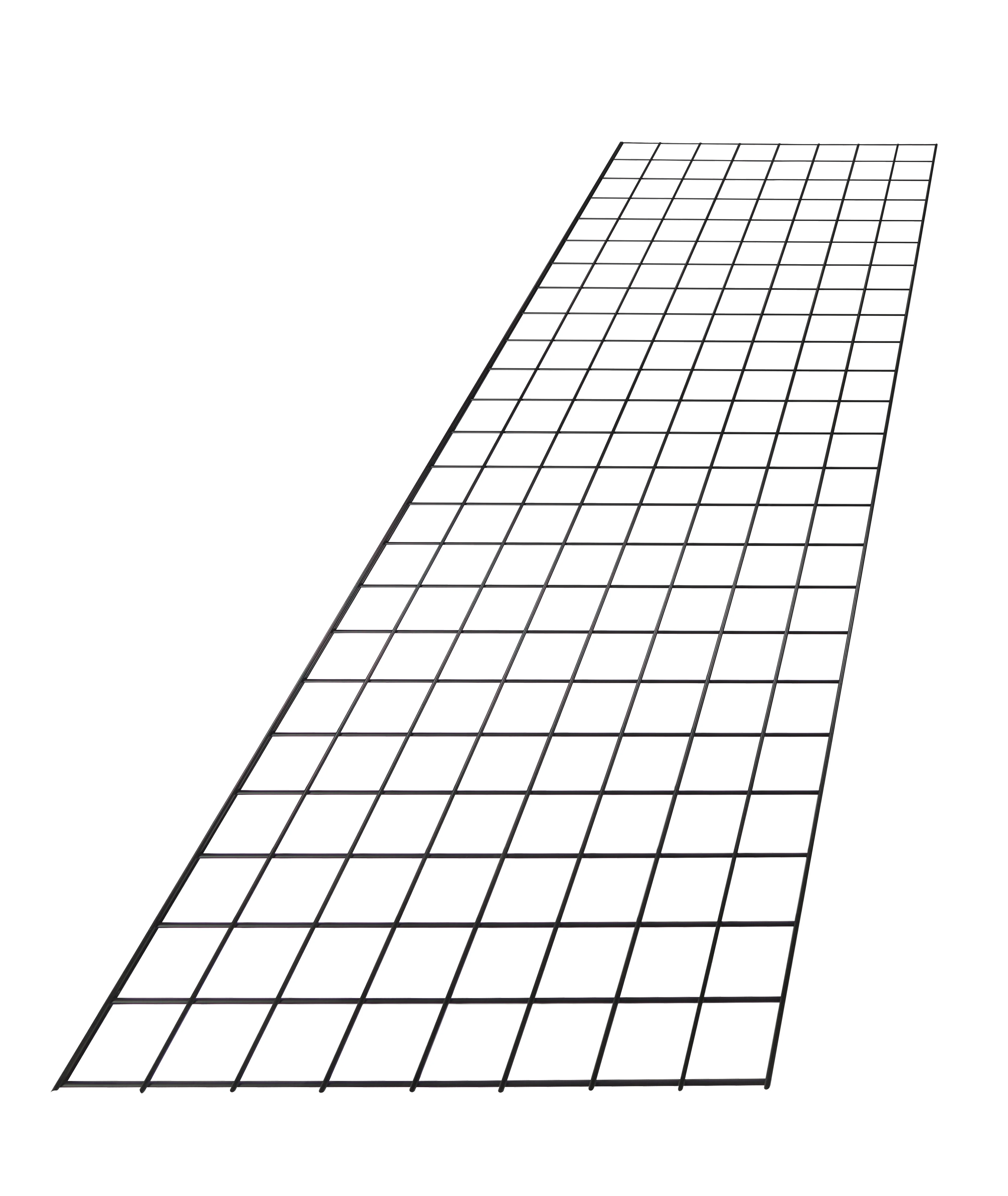 SSWBasics 2' X 6' Wire Grid Panel - Black (Pack of 3)