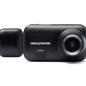 Nextbase 222X Compact Dual Dash Cam Front & Rear 2.5" HD IPS Screen, 1080p Full HD, 6 Layer Lens, Black, 0.17 lbs assembled.