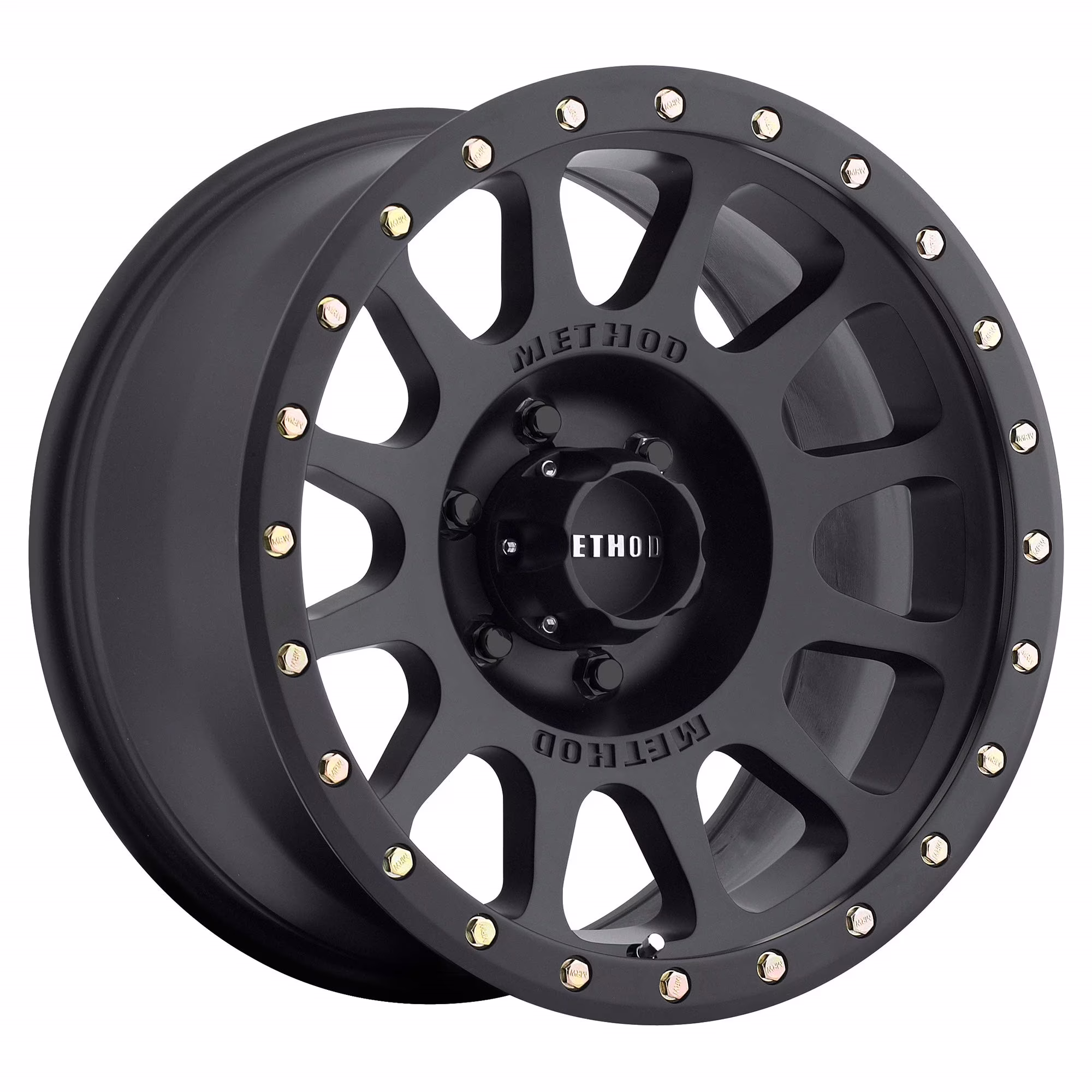 Method Race Wheels MR305 NV 17 X 8.5 in 6 x 139.7 0Et 108mm Matte Black Wheel Fits select: 2000-2018 CHEVROLET SILVERADO, 1996-2023 TOYOTA TACOMA