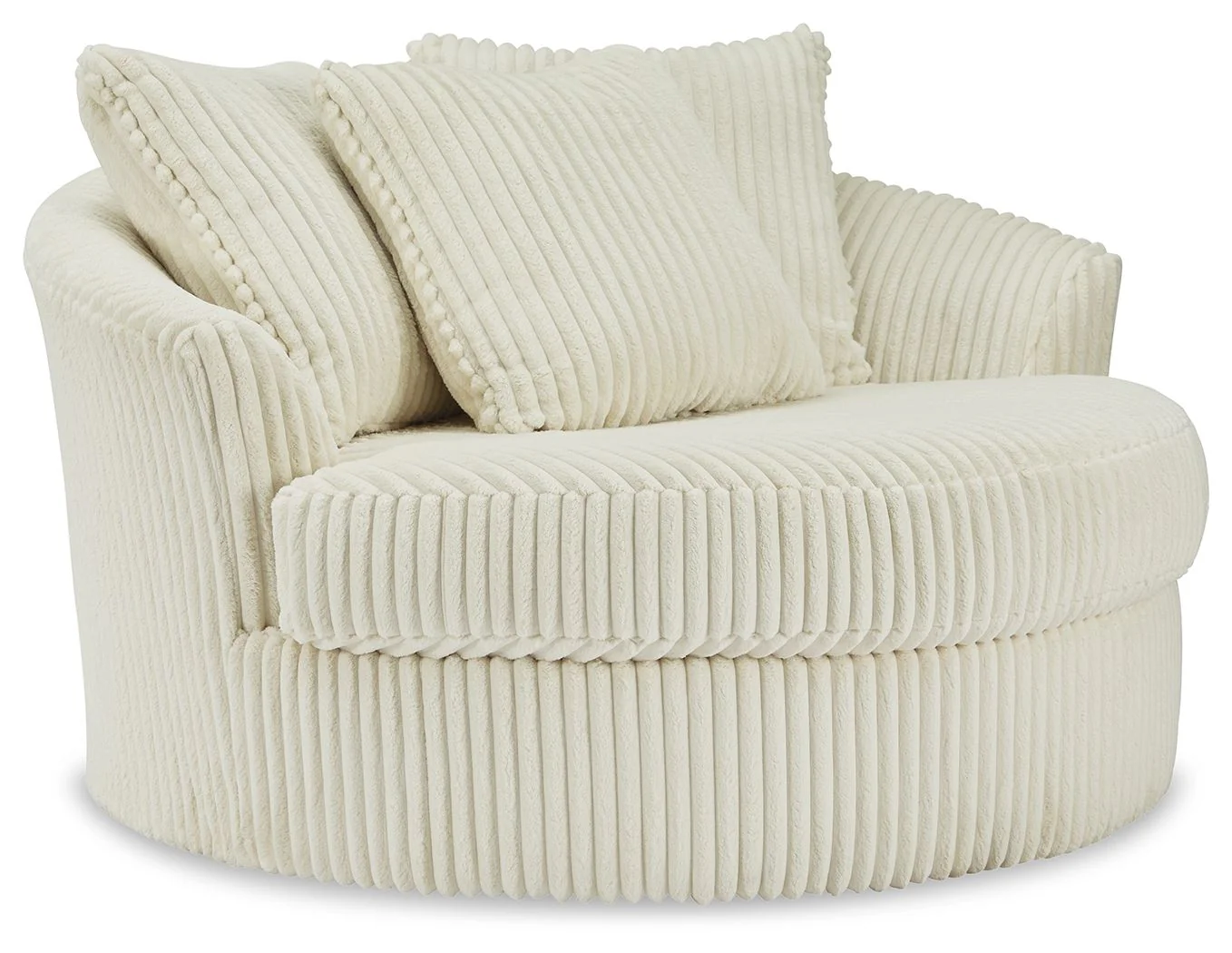 Oversized Swivel Accent Chair