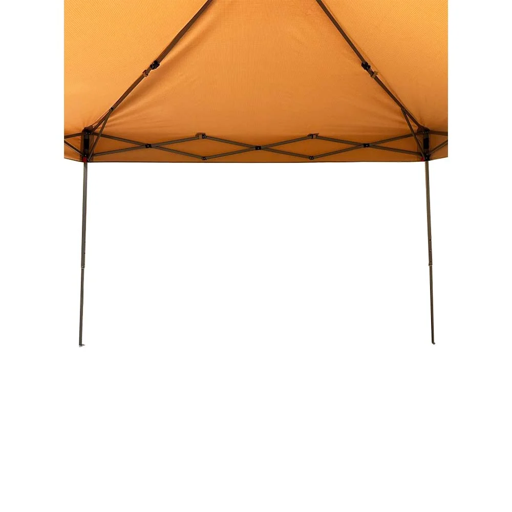 Garden Winds Custom Fit Replacement Canopy Top Cover Compatible with The Phi Villa Base 12' x 12', Canopy Top 9' x 9' Slant Leg - Upgraded Performance RIPLOCK 350 Fabric - Slate Gray