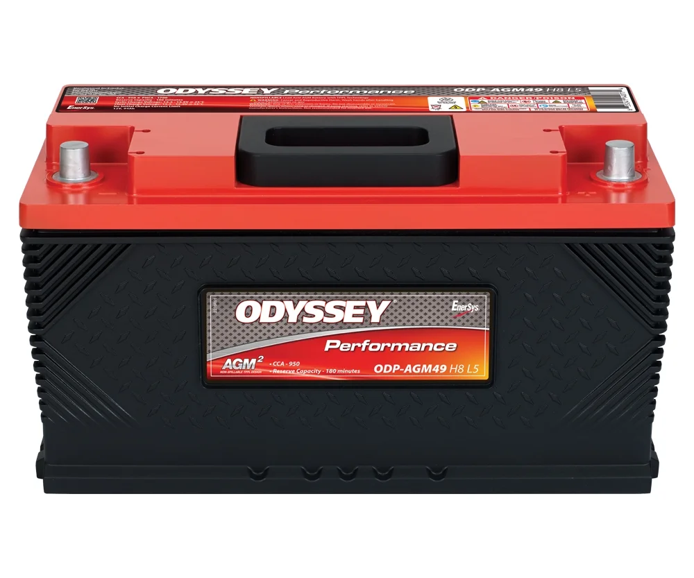 Odyssey Performance Automotive Battery 12.00 Volts BCI Group 49 – ODP-AGM49/H8/L5