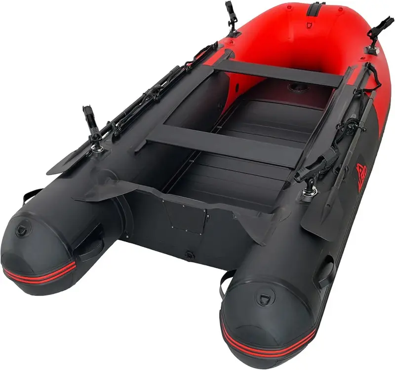 Inflatable Dinghy Tender, 8’5, Red/Black, PVC With Aluminum Floor – BT85RBK