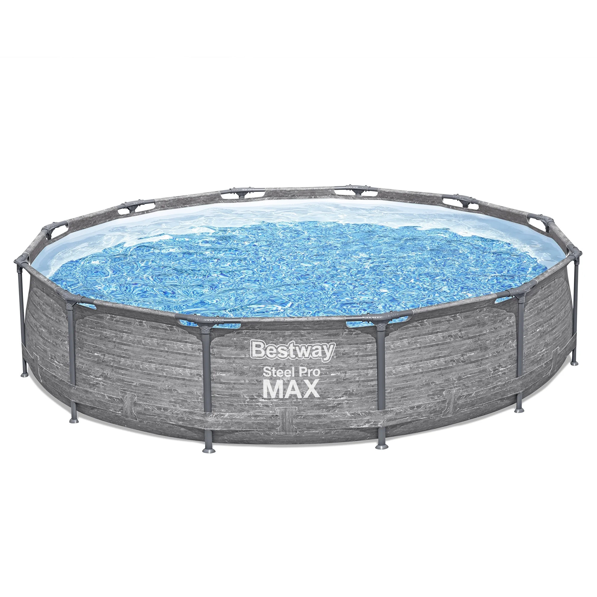 Bestway Steel Pro MAX 12' x 30" Above Ground Outdoor Swimming Pool Set