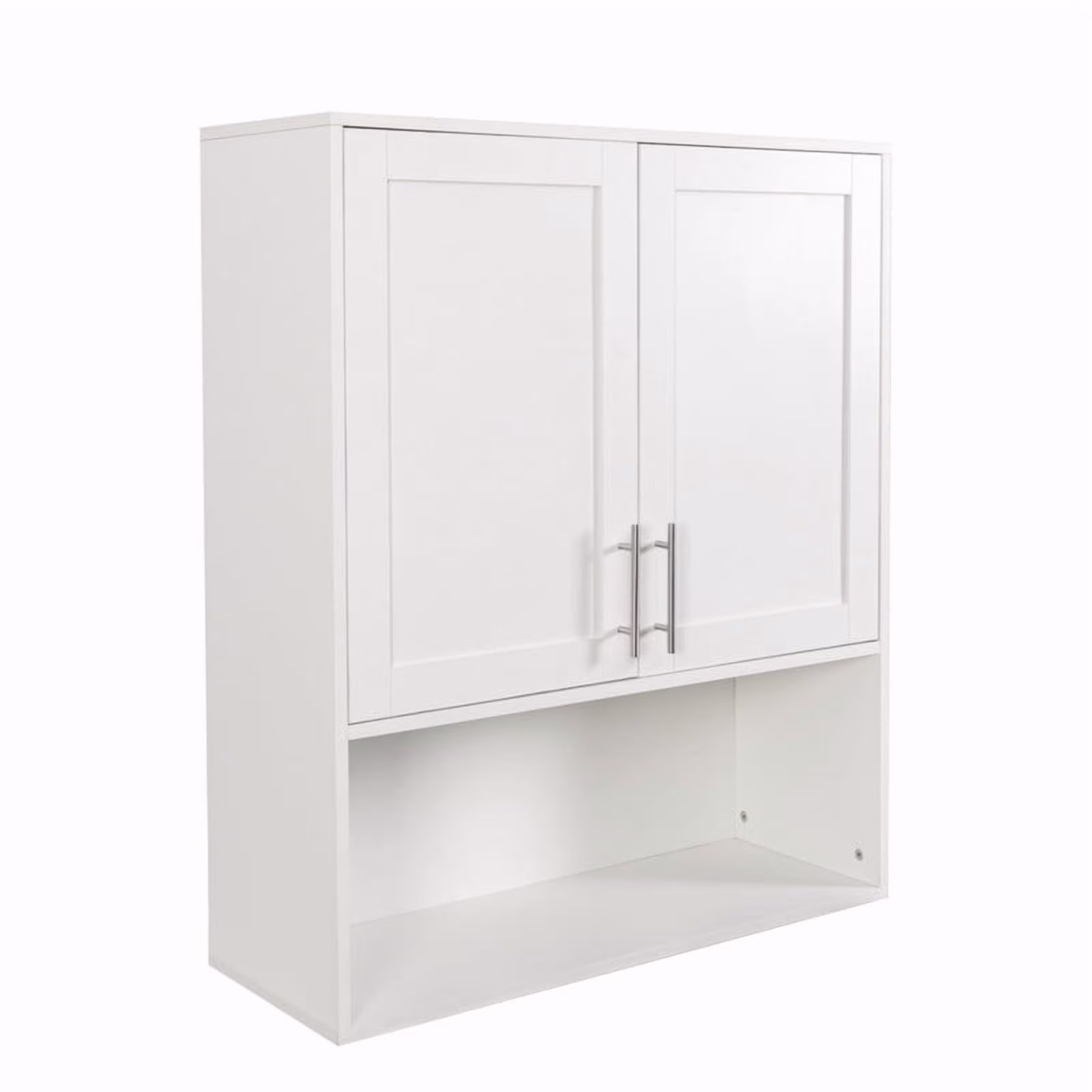 EBQOSK Wall Mounted Bathroom Cabinet, 31.5″D x 11.81″W x 37.8″H Vanity Mirror Cabinet with Facial Tissues Slot and Multifunctional Storage Area, Storage Cabinets for Laundry Bathroom White Style 2