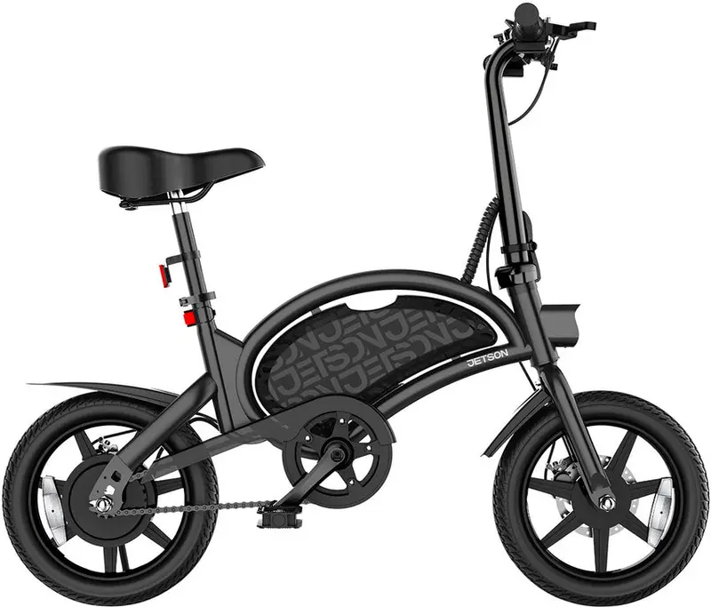 Jetson Bolt Pro 2025 Electric Bike, 30-Mile Range, 15.5 mph, Matte Black