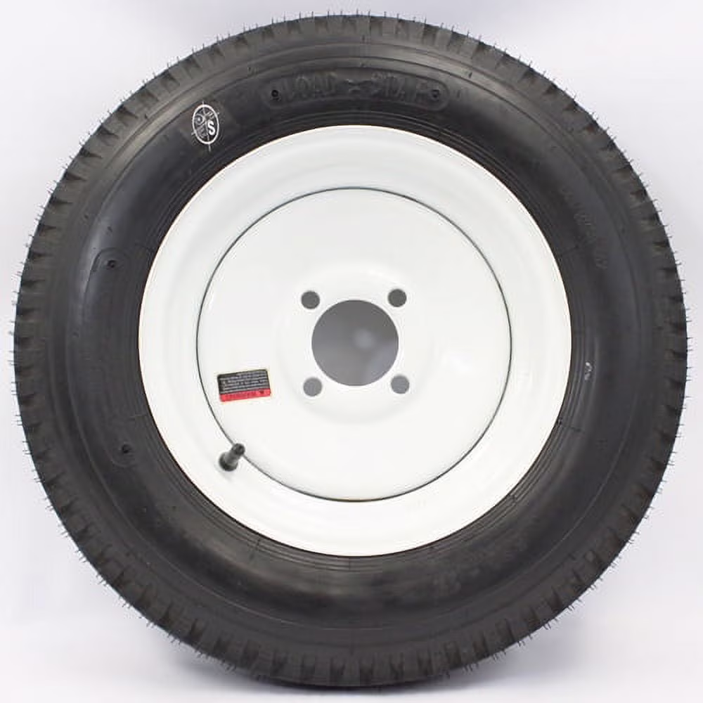 Southwest Wheel 12″ x 4″ 4-4″ Bolt Circle White Trailer Wheel