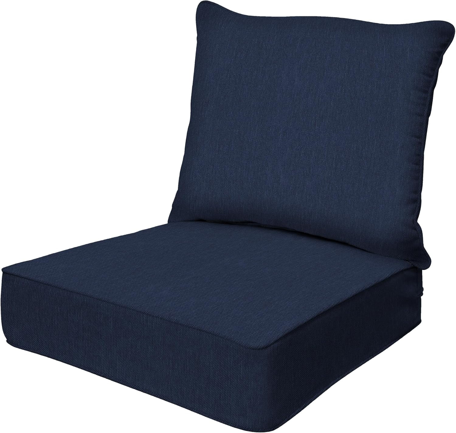 AWFHHT Outdoor Deep Seat, 24" W x 23" D, Zaire Outdoor Chair Cushion