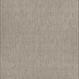 Couristan Recife Saddle Stitch 5'3" X 7'6" Ivory- Taupe Outdoor Rug
