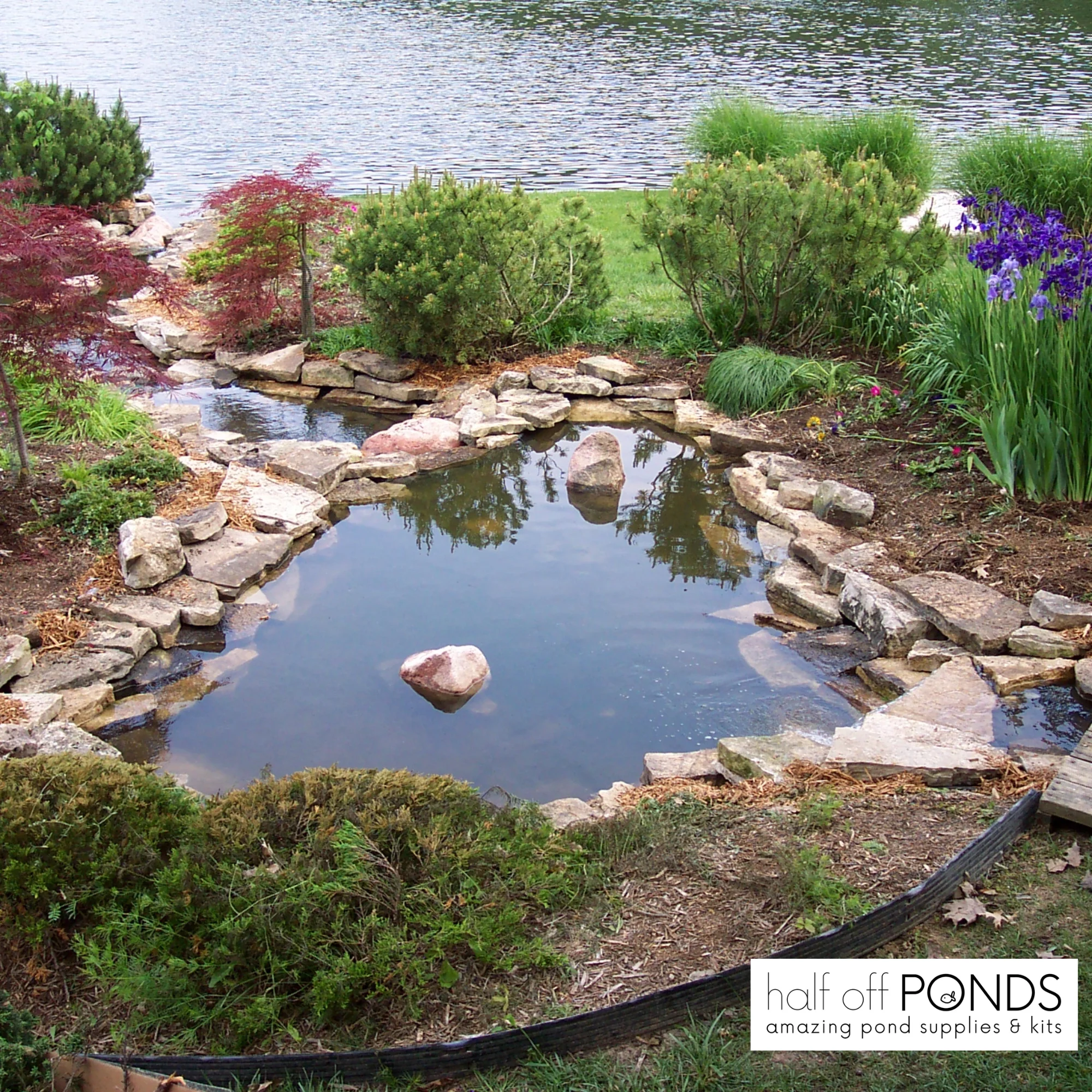 PondBuilder Elite 6100 EPDM Pond Kit, 30 ft. x 30 ft.