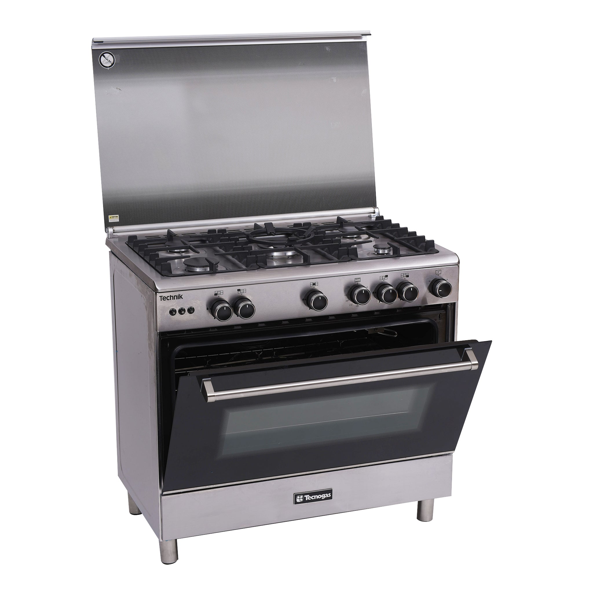 Gas Range with Convenient Controls