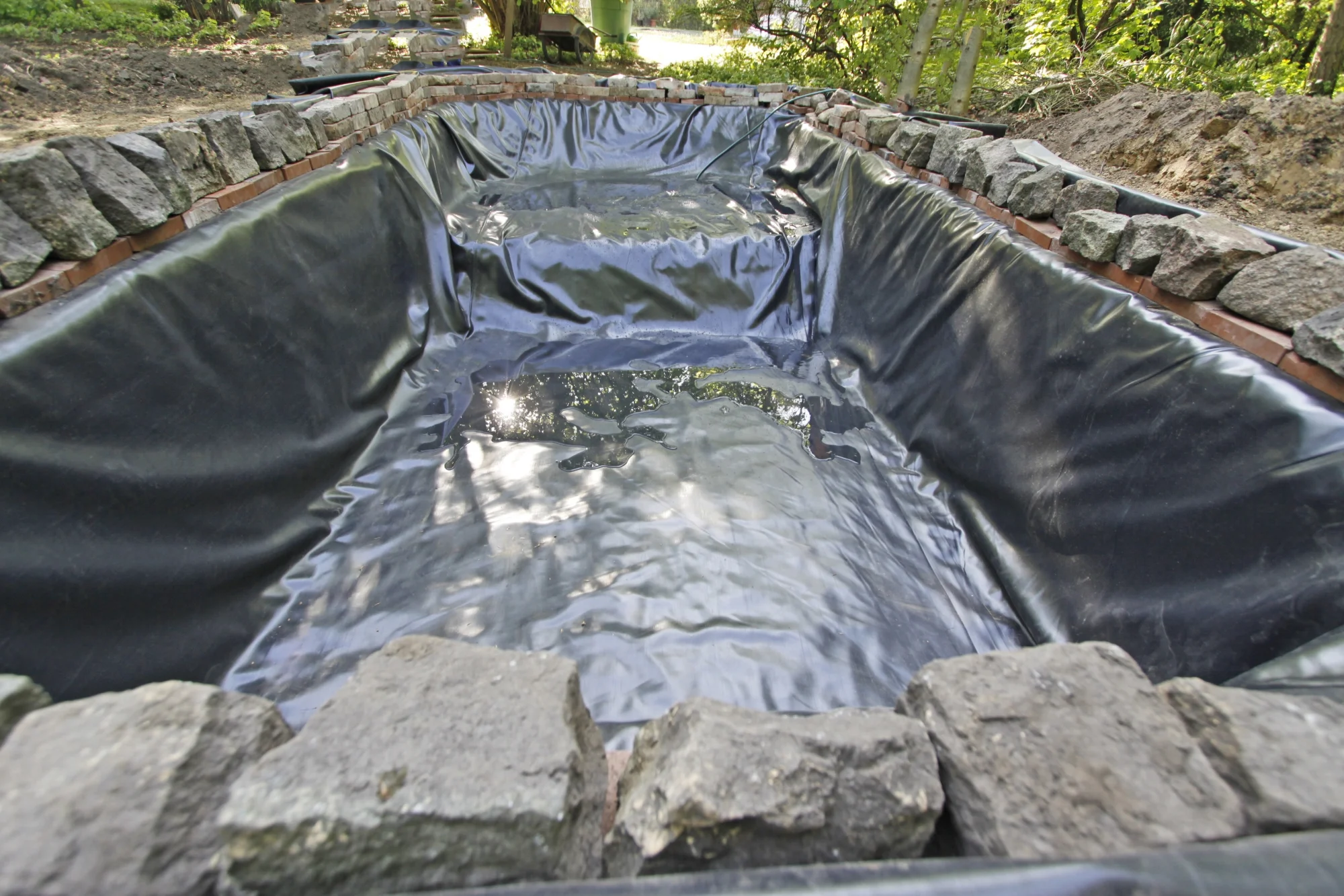 Half Off Ponds LLDPE Pond Liner, 37.5 ft x 40 ft, 20-Mil