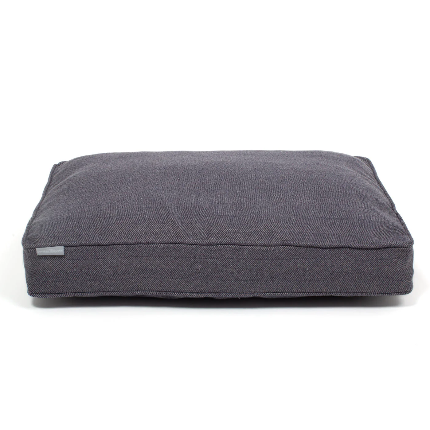 Dog Cushion in Oxford Herringbone Tweed