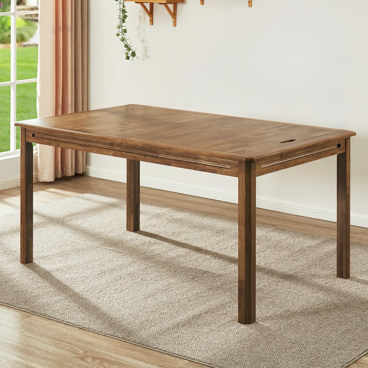 Board Game Table with Removable Top, Seats 4–6, 57″x33″ Play Area