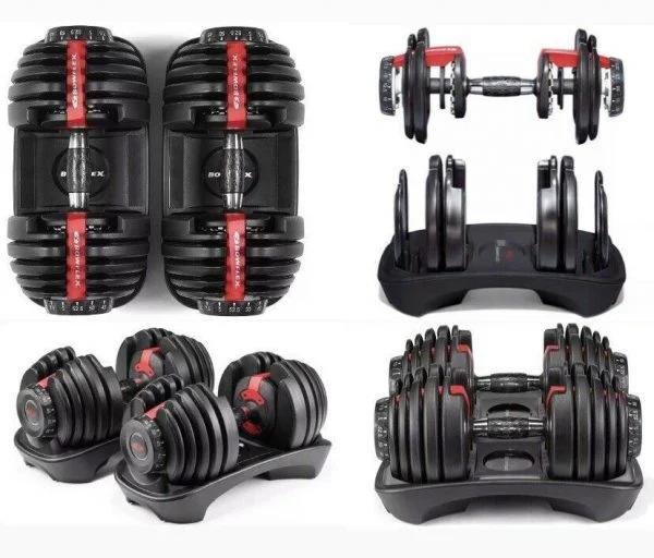 Bowflex SelectTech 552 Adjustable Dumbbells, 5-52.5 lb Pair - 552