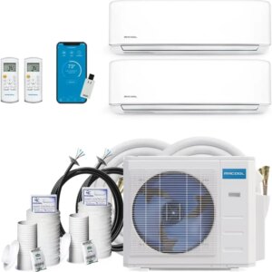 MRCOOL Multi-Zone DIY 2-Zone Ductless Heat Pump - White