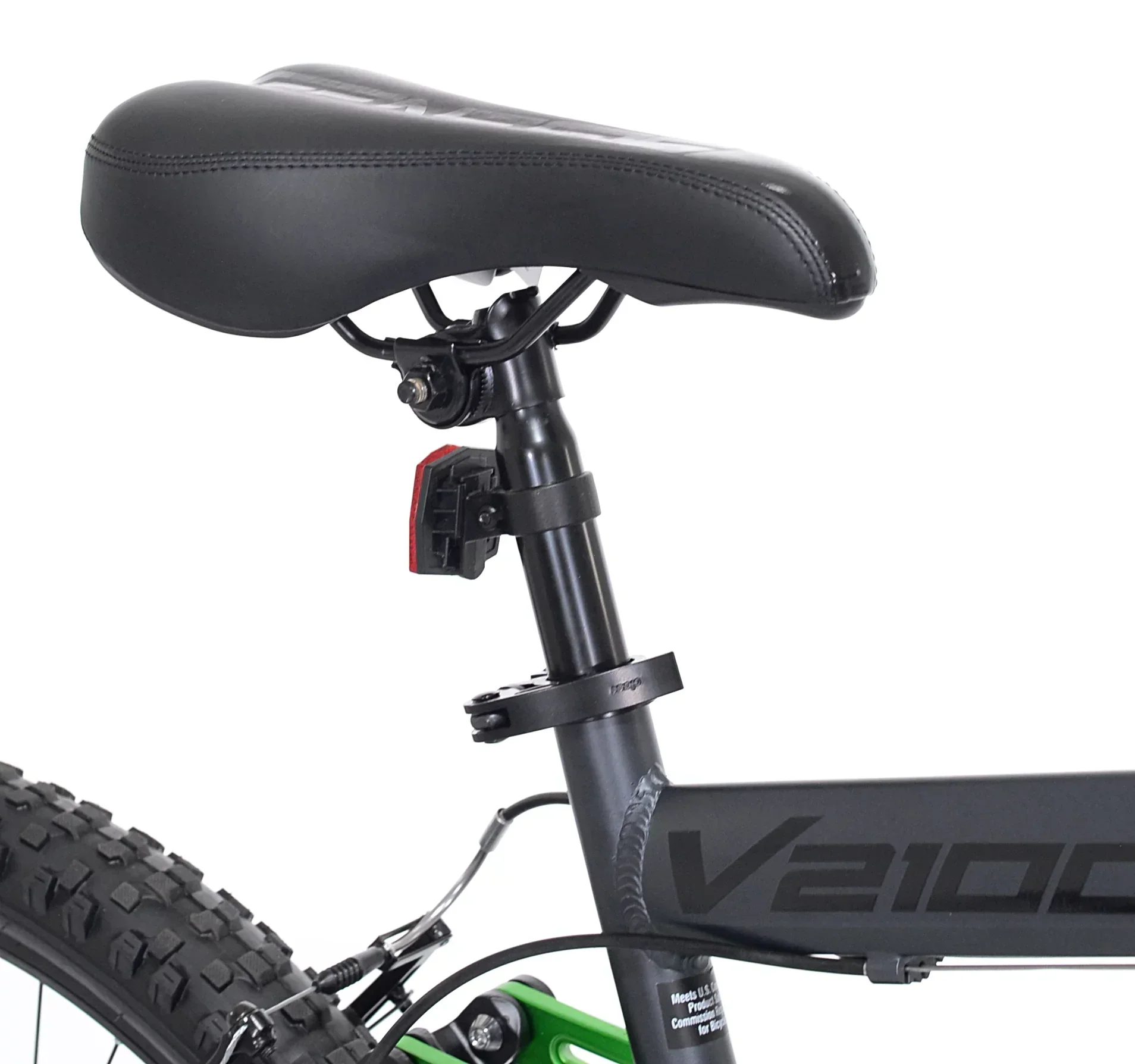 Genesis V2100 Men's Dual Suspension Mountain Bike, 26in, Slate Gray