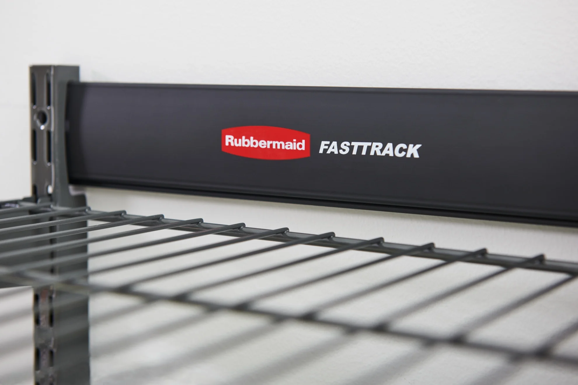 Rubbermaid Garage FastTrack 36" x 12" Shelf Kit, 3-Shelves, Black