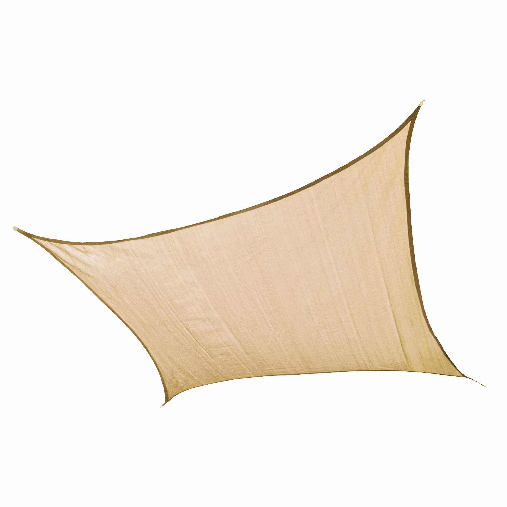 ShelterLogic Shade Sail Square – Heavyweight (Attachment point/pole not included) 16′ x 16′ Sand