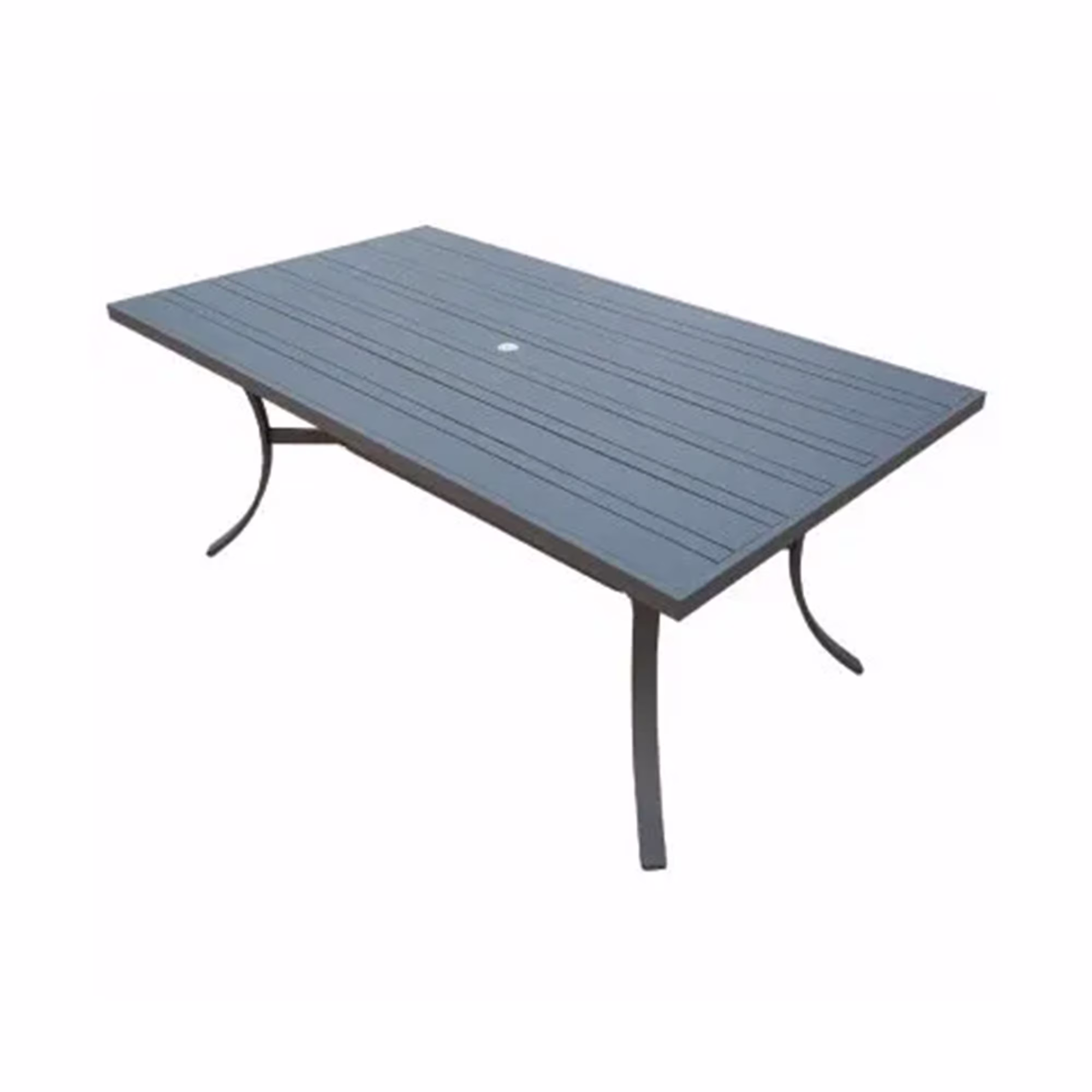 Four Seasons Courtyard Tuscany 72 x 39″ Rectangular Aluminum Dining Table