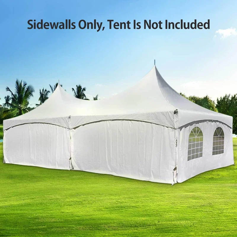 TentandTable High Peak Frame Sidewall Kit, 10 ft x 20 ft